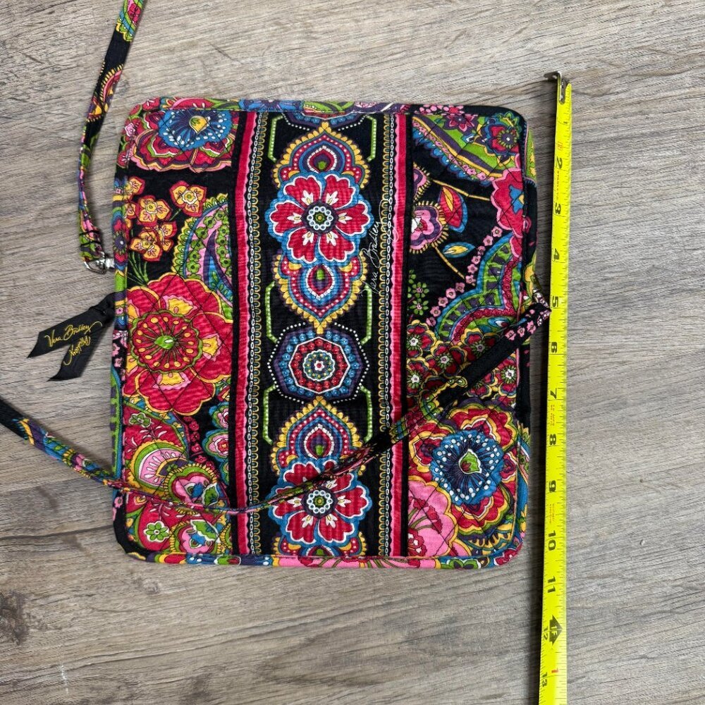 Vera Bradley Tri-Fold crossbody wallet Symphony in Hue - Picture 4 of 5